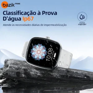 Relógio inteligente smartwatch ultra Bazik Prime S35 Ultra Max masculino e feminino cor preto para android ios 123 modos esporte ip67 47mm - Imagem 6