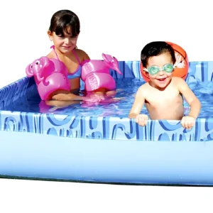 Piscina Infantil Quadrada Estrutural Pvc 400 Litros - Mor - Imagem 4
