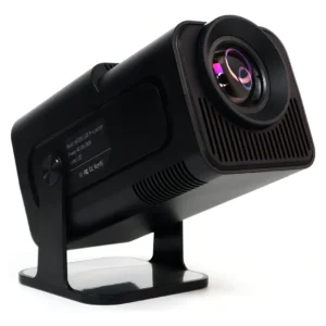 Projeto Hy320 Smart TV Android 11 WiFi6 390 ANSI Lumens Full HD 4K Mini Projeto Portátil Preto com Controle Remoto Bluetoth Cinema Em Casa - Imagem 8