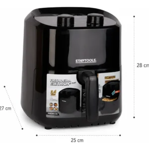 Fritadeira Air Fryer 3.4 Litros Elétrica Premium S/óleo - Imagem 5