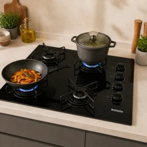 Cooktop Itatiaia Essencial 4 Bocas cor Preto - Imagem 8