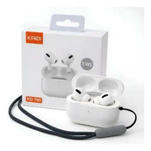 Fones de Ouvido Sem Fio Kaidi KD-790 Bluetooth Branco Academia Antiruído - Imagem 4