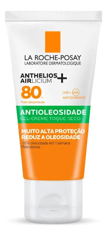 Protetor Solar Facial FPS 80 Antioleosidade Anthelios Airlicium La Roche-Posay 40g