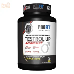 Suplemento em tabletes Profit TESTROL UP NEXT LEVEL - Imagem 1