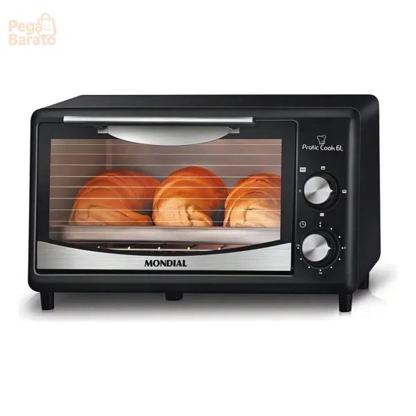 Forno Elétrico Mondial Fr-09 Pratic Cook 6l 650w