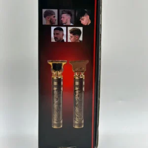 Maquina Acabamento Recarregável Detalhe Cabelo Barba Sem Fio Cor DRAGAO - Imagem 8
