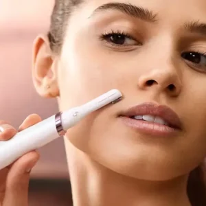 Aparador De Pelos Faciais Sem Fio Philips - Branco - Imagem 6