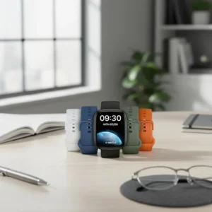 Smartwatch X-watch Xswuqpi010a Preto Bluetooth 5.3 C/ 5 Pulseiras Silicone - Imagem 2