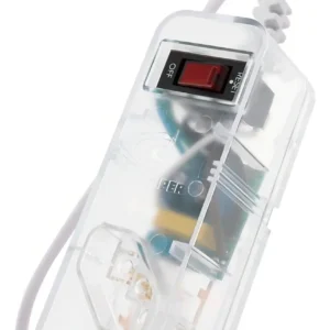 Filtro de linha de 5 tomadas Clamper iClamper Energia 5 cor transparente comprimento do cabo de 1m - Imagem 6
