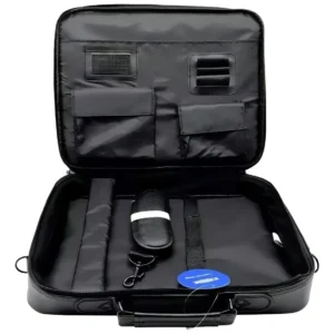 Bolsa Pasta Notebook Laptop Até 15,6 Couro Maleta Executiva Cor Preto - Imagem 4