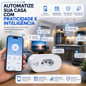 Tomada Inteligente Wi-Fi Bivolt com Medidor de Consumo para Alexa e Google - Imagem 6