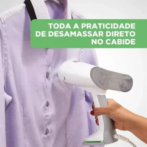 Ferro Vaporizador Portátil E Dobrável 3 Em 1 Black Decker Modelo Bdv3000 Branco - Imagem 8