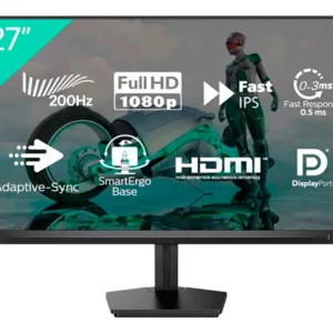Monitor Gamer Philips Evnia 27'' 200hz 0,3ms Ips Full Hd Preto - Imagem 1