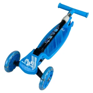 Patinete Infantil 3 Rodas Led Dobrável Luppy Azul Maxi Toys - Imagem 8