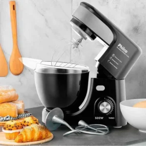Batedeira Planetária 12 Veloc Php500 500w Preta Philco - Imagem 6