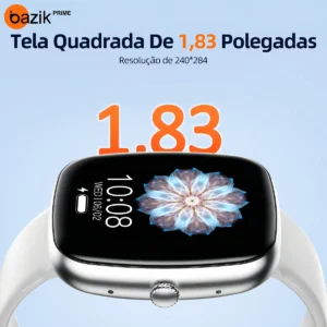 Relógio inteligente smartwatch ultra Bazik Prime S35 Ultra Max masculino e feminino cor preto para android ios 123 modos esporte ip67 47mm - Imagem 4