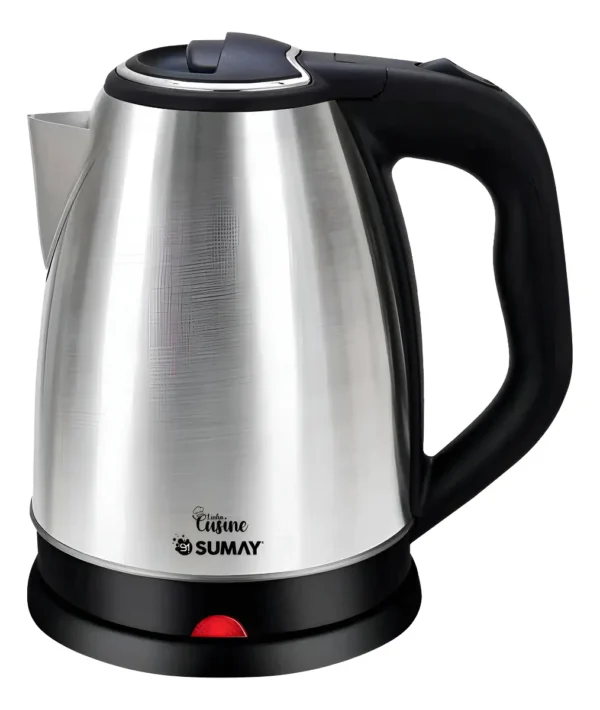 Chaleira Jarra Elétrica Bule 1,8 Litros Aço Escovado 1000w Sumay Cusine