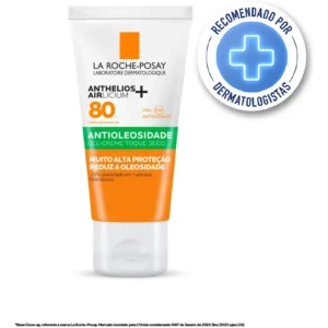 Protetor Solar Facial FPS 80 Antioleosidade Anthelios Airlicium La Roche-Posay 40g - Imagem 3