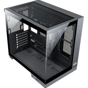 Gabinete Gamer Redragon Wideload Pro Ca-604b-Pro Preto Mid Tower Vidro ATX - Imagem 4