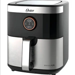 Fritadeira Air Fryer Sem Óleo Ofrt660 Preta/inox Oster 4,8l Cor Preto - Imagem 3