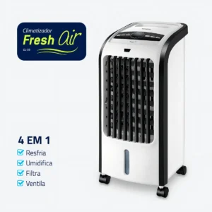 Climatizador De Ar Mondial Fresh Air Cl-03 60hz Cor Branco - Imagem 2