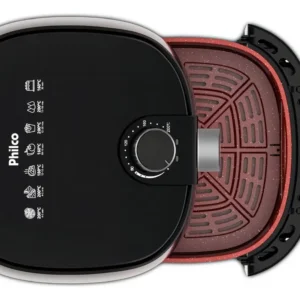 Fritadeira Air fryer philco 4l redstone 1500w paf40a Cor Preto - Imagem 3