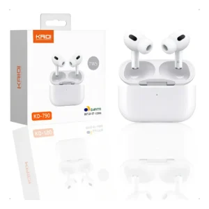 Fones de Ouvido Sem Fio Kaidi KD-790 Bluetooth Branco Academia Antiruído - Imagem 7