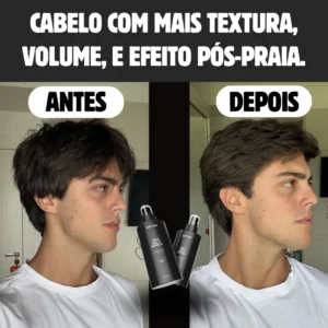 Spray Texturizador Cabelo Masculino Sea Salt Better 200ml - Imagem 6