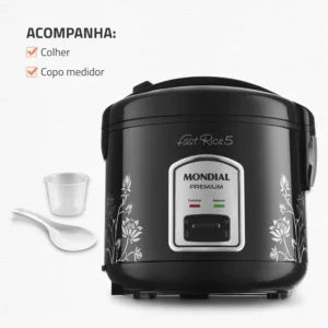 Panela De Arroz Fast Rice 5 Premium Mondial NPE-08-5X - Imagem 8