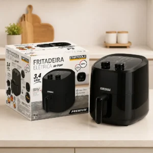 Fritadeira Air Fryer 3.4 Litros Elétrica Premium S/óleo - Imagem 7