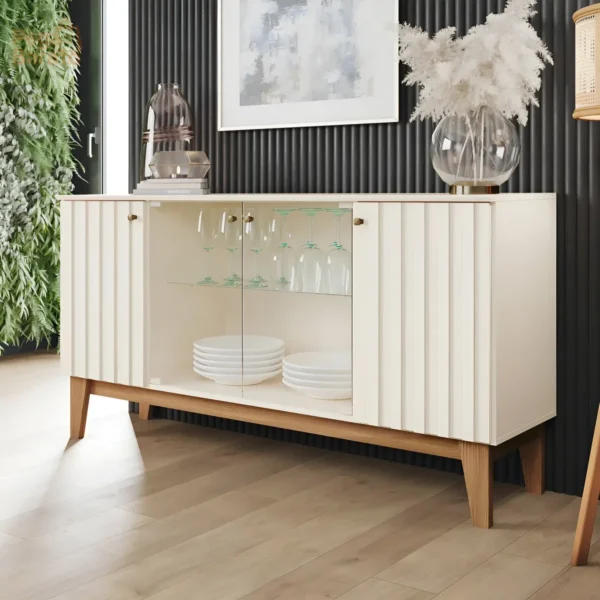 Buffet Tifany 4 Portas Espresso Móveis Off Jc