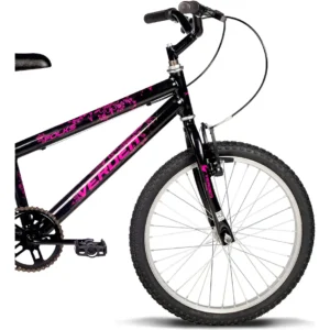 Bicicleta Infantil Folks Aro 20 com Rodas Alumínio cor preto Verden Bikes - Imagem 2