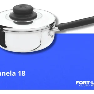 Conjunto De Panelas Caçarolas Polido Fortlar 5 Pçs. Cor Polida - Imagem 4