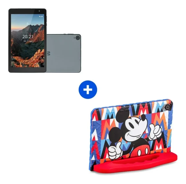 Tablet Infantil Mickey Wi-fi 6gb Ram 64gb Multi - Nb438 Azul