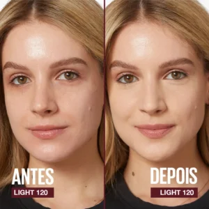 Corretivo Líquido, Multiuso que Corrige Olheiras e Linhas Finas, Contorna e Ilumina, Alta Cobertura e Fórmula Vegana, Cor 120 Light Instant Age Rewind Maybelline NY 6ml - Imagem 5
