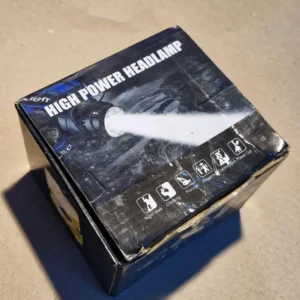 Lanterna de Cabeça Hypercore LED Recarregável com Zoom, para Acampamento, Pesca e Caça - Imagem 8