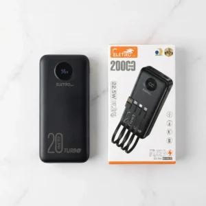 Carregador Portátil Davely Power Bank 20000mAh Turbo para Samsung, iPhone e Xiaomi - Imagem 8
