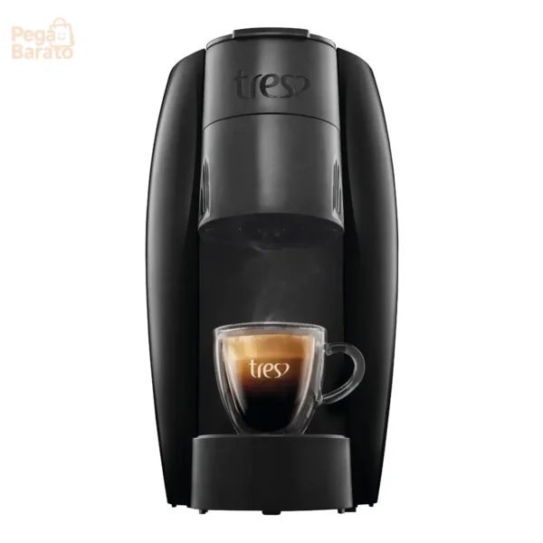 Cafeteira Tres Corações Lov Automática Preta-brilhante Cor Preto