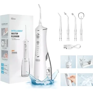 Irrigador Oral Portátil VibePro Gurumania 5 Modos 140psi 300mL Bateria USB - Imagem 8