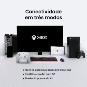 Controle Gamesir G7 Pro Xbox Pc Android Com Dock Hall Rgb Cor Preto - Imagem 4