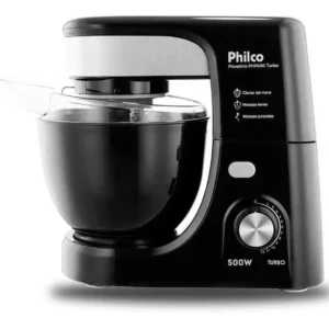 Batedeira Planetária 12 Veloc Php500 500w Preta Philco - Imagem 3