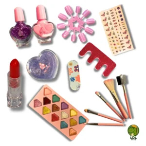 Kit Maleta Maquiagem Infantil Lavável Completa Menina - Imagem 3
