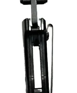 Canivete Retrátil Portátil De Bolso Faca Camping Pesca Caça Cor Preto/Madeira Böker - Imagem 3