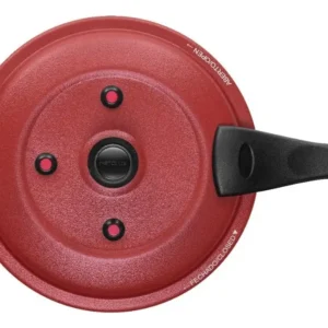 Panela de Pressão Antiaderente 5L Patolux Fecho Externo Alumínio Vermelha - Imagem 7