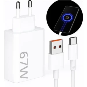 Carregador Turbo 67w Usb-c Para Xiaomi Redmi Note - Imagem 4