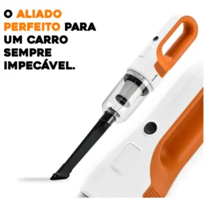 Aspirador De Pó Automotivo Portátil Potente 180w Com Filtro Hepa E Cabo De 4,0m Para Carro Caminhão Caminhonete - Imagem 4