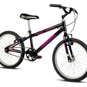 Bicicleta Infantil Folks Aro 20 com Rodas Alumínio cor preto Verden Bikes - Imagem 1