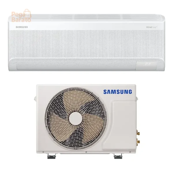 Ar-condicionado Split Samsung Inverter Windfree Ai 12.000 Btus Frio Sem Vento Ar12dyfaawknaz