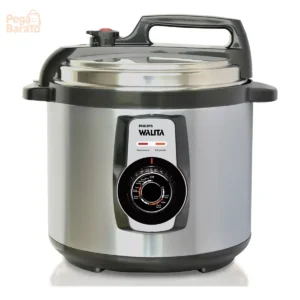 Panela De Pressão Elétrica Walita Daily Philips Ri3103 Metal Cor Preto/Prata Frequência 60 Hz - Imagem 1