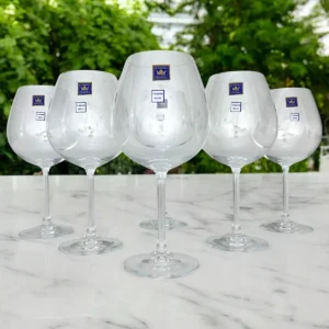 Jogo 06 Unidades De Taças Vinho Tinto 650ml Cristal Bohemia - Imagem 7
